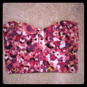 Floral crop top